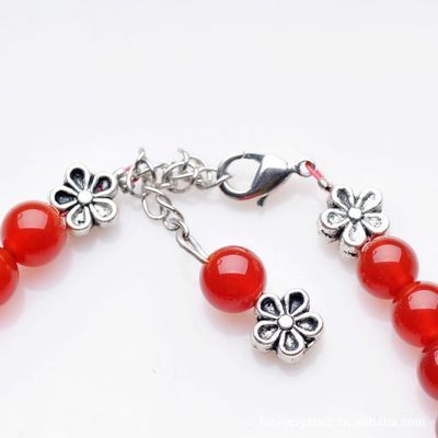 【【全年抄底價】 正品 紅瑪瑙 藏銀 招財(cái) 轉(zhuǎn)運(yùn) 民族風(fēng)款手鏈】價格,廠家,圖片,手鏈,東海縣盛飾珠寶-