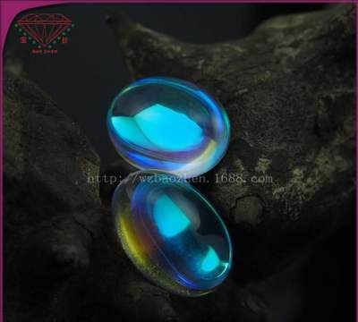 【寶珍天然珠寶彩色合成七彩石人造澳寶裸石工廠直銷歐珀opal量大從優】梧州市寶珍寶石經營部(微型企業) - 產品庫